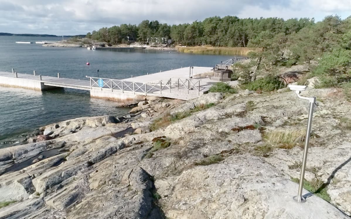 Säkkiluodon saari Paraisilla.