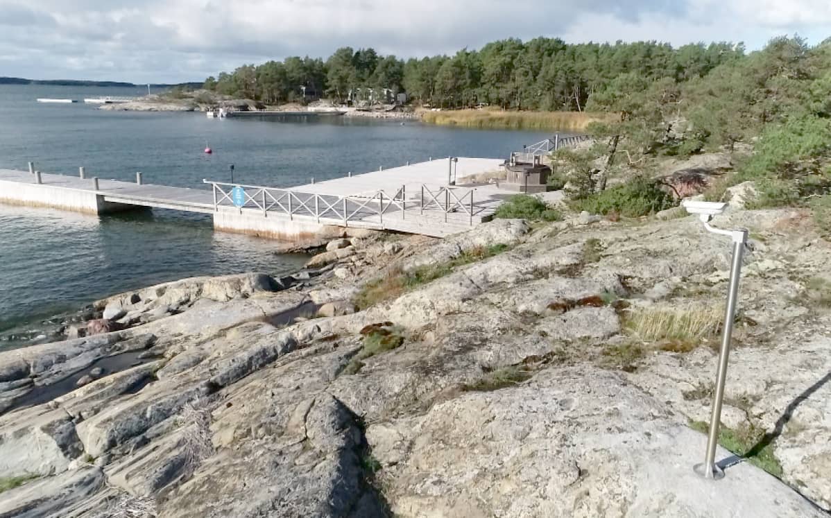 Säkkiluodon saari Paraisilla.