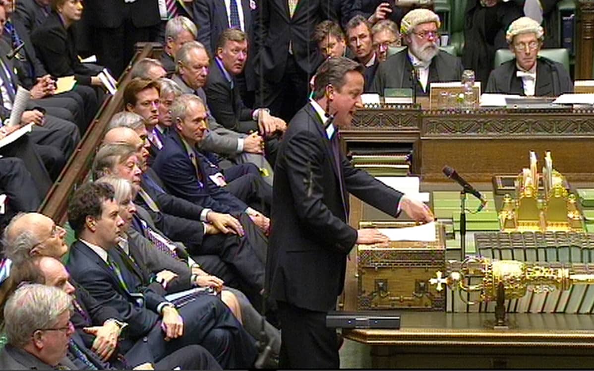 David Cameron.
