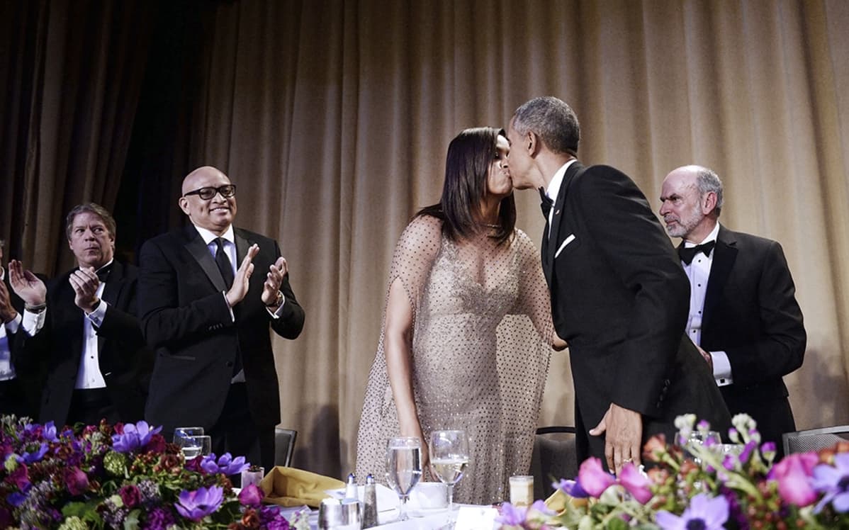 Barack Obama ja Michelle Obama.