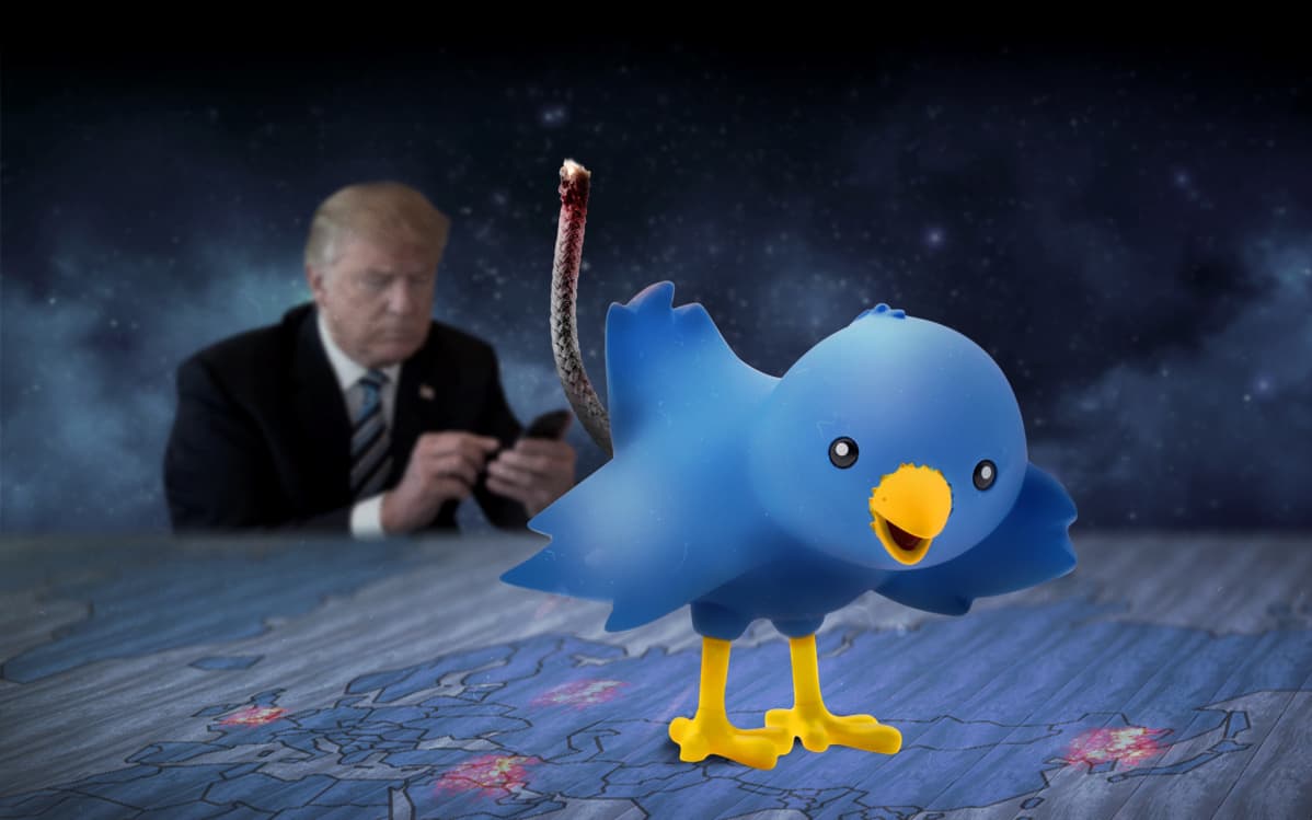 Trump Twitter lahtokuva