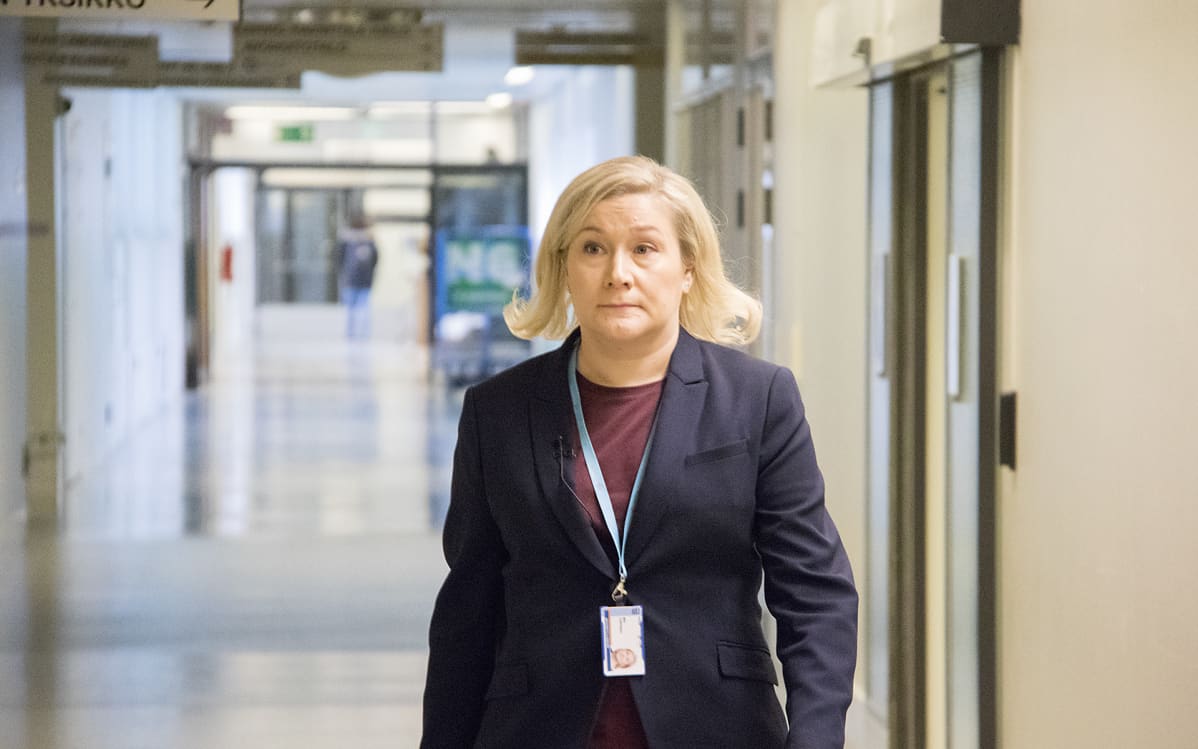 Arviointiylilääkäri Miia Turpeinen.