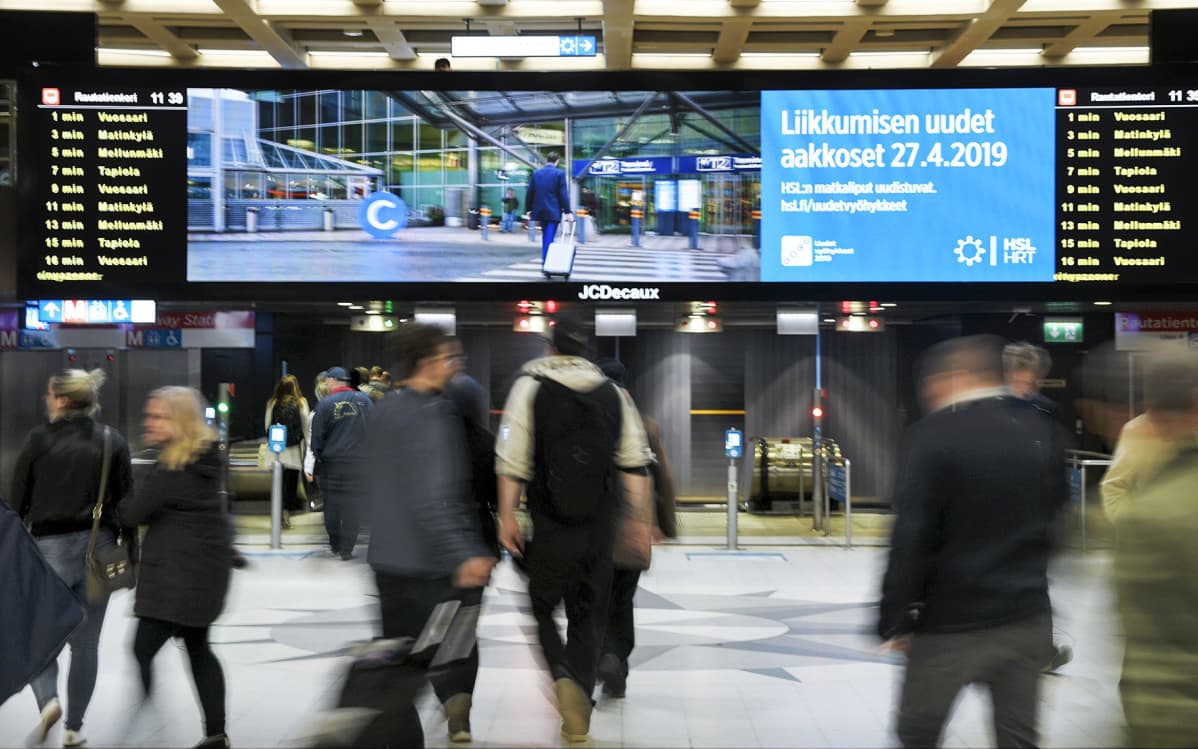 HSL:n vyöhykeuudistus myllää pääkaupungin joukkoliikenteen lauantaista alkaen.