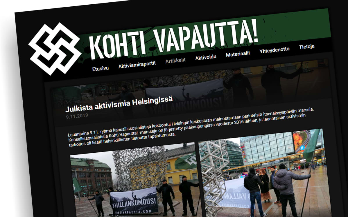 kuvakaappaus kohtivapautta-sivustolta