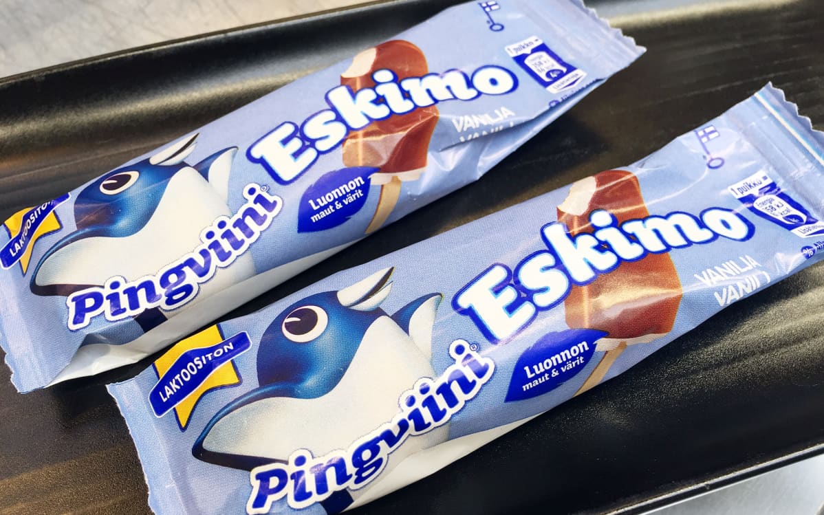 kaksi eskimo-jäätelöä