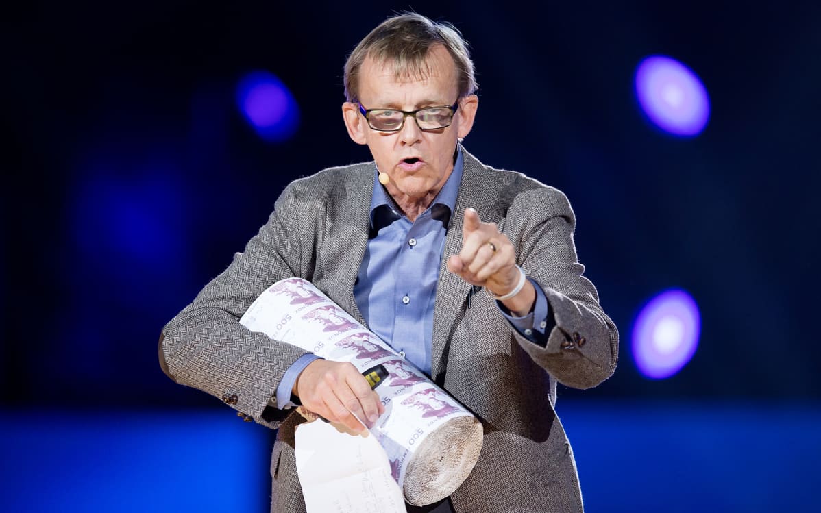 Professori Hans Rosling 1948-2017.