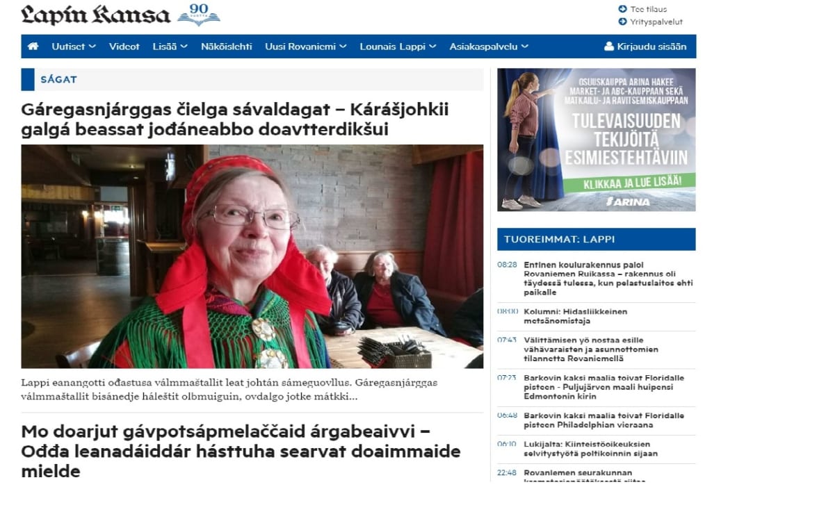 ságat lapin kansa