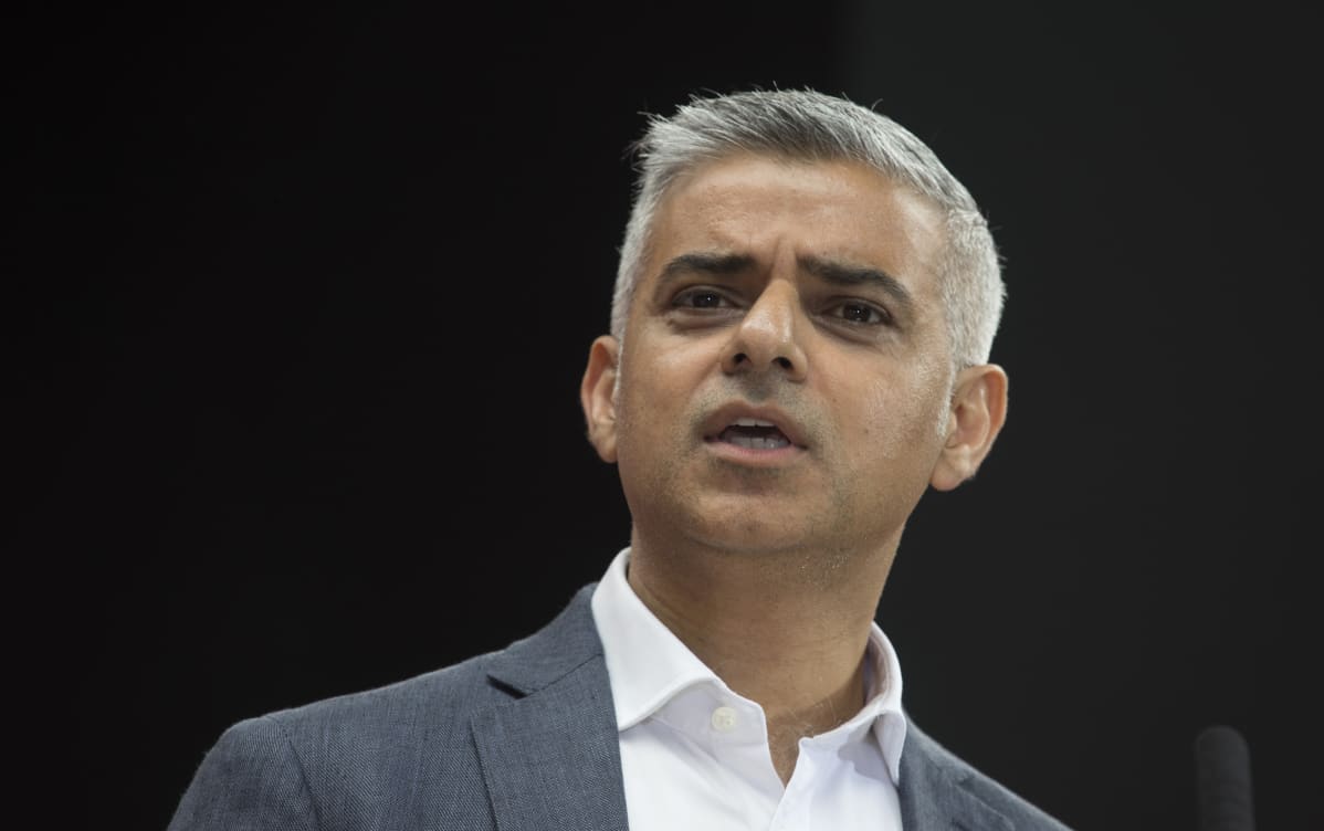 Lontoon pormestari Sadiq Khan