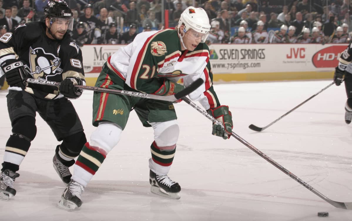 Mikko Koivu debytoi NHL:ssä kaudella 2005–2006.