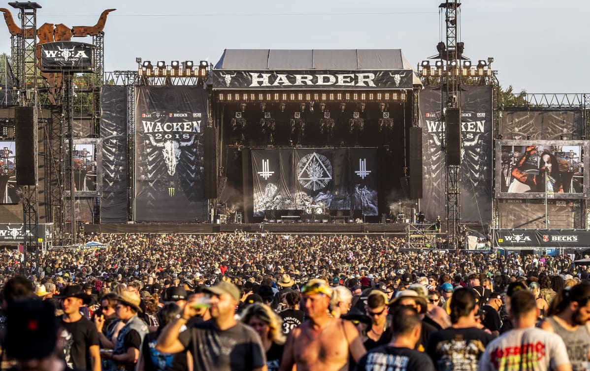 Metallimusiikin faneja odotettiin paikalle 70 000 tänä vuonna.