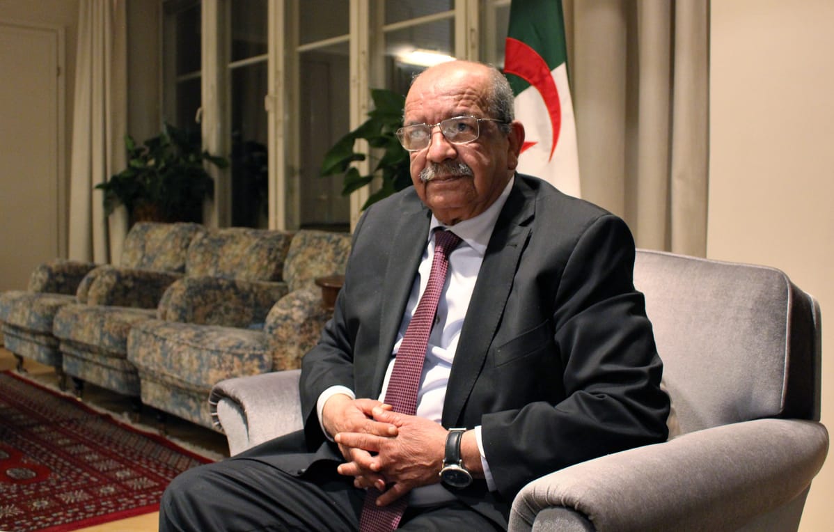 Algerian ulkoministeri Abdelkader Messahel