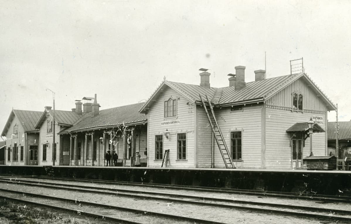 Kaipiaisten rautatieasema vuonna 1911