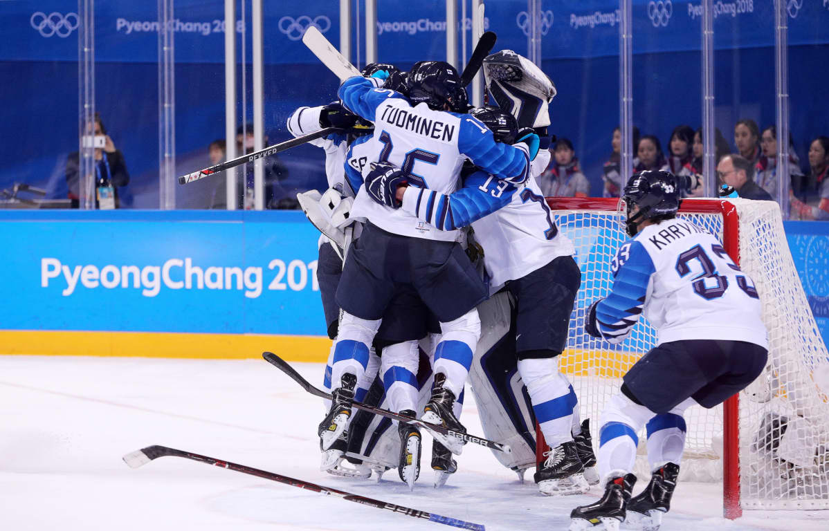 Suomen joukkue voitti viime talvena Pyeongcahngin olympialaisissa pronssia.