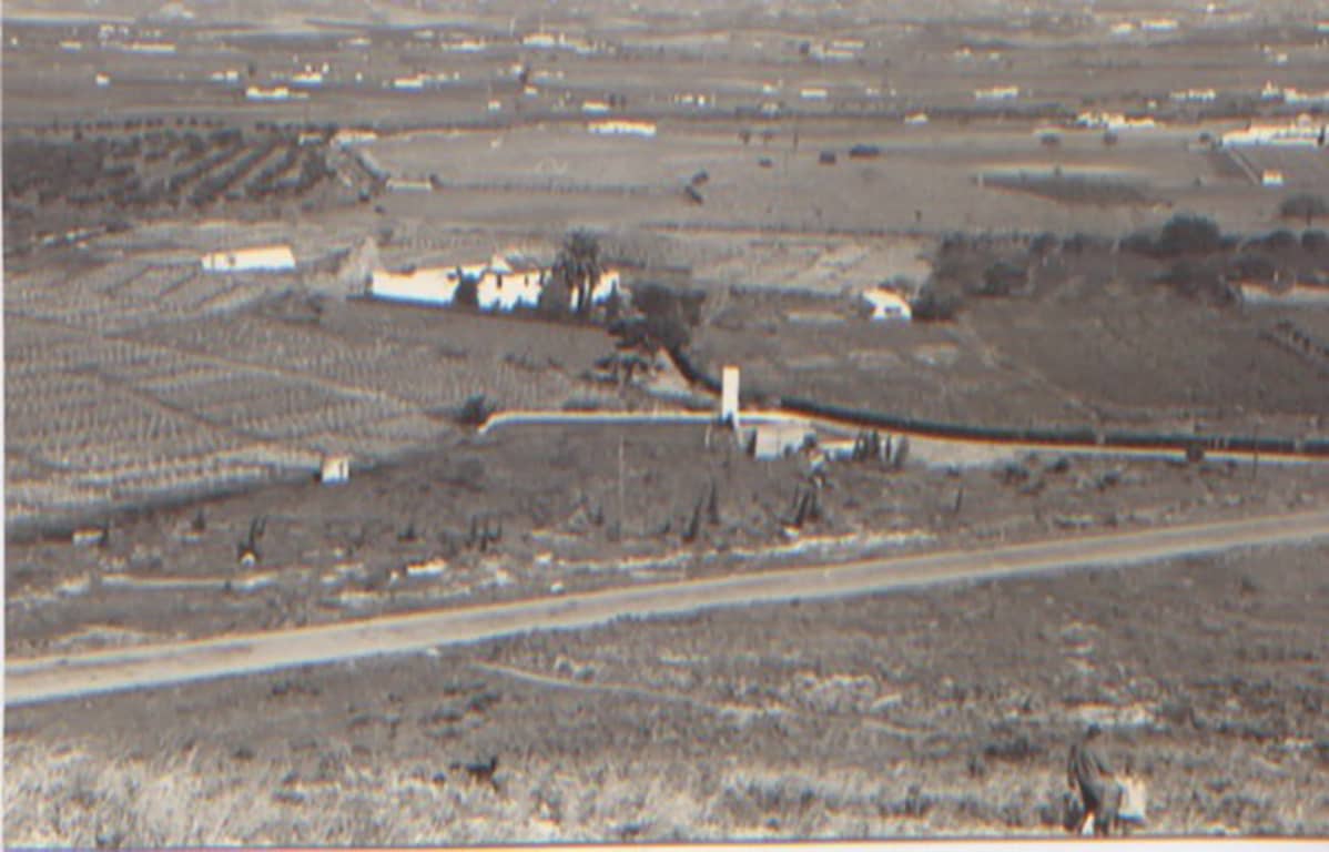 Hallamaiden koti Churrianassa vuonna 1954