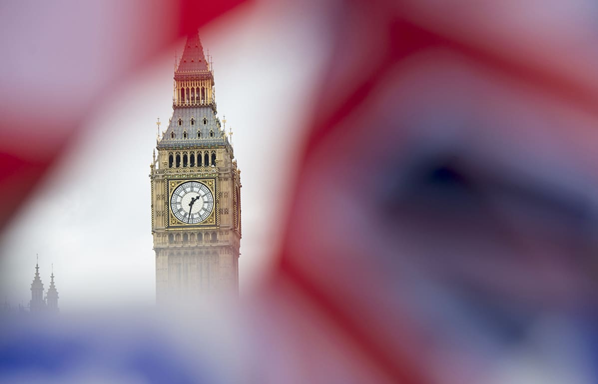Big Ben kuvattuna Lontoossa 22. kesäkuuta 2016.