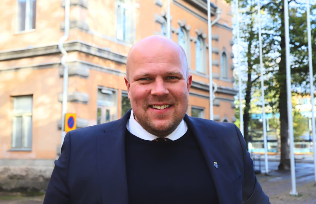Rauman kaupunginhallituksen puheenjohtaja Kalle Leppikorpi