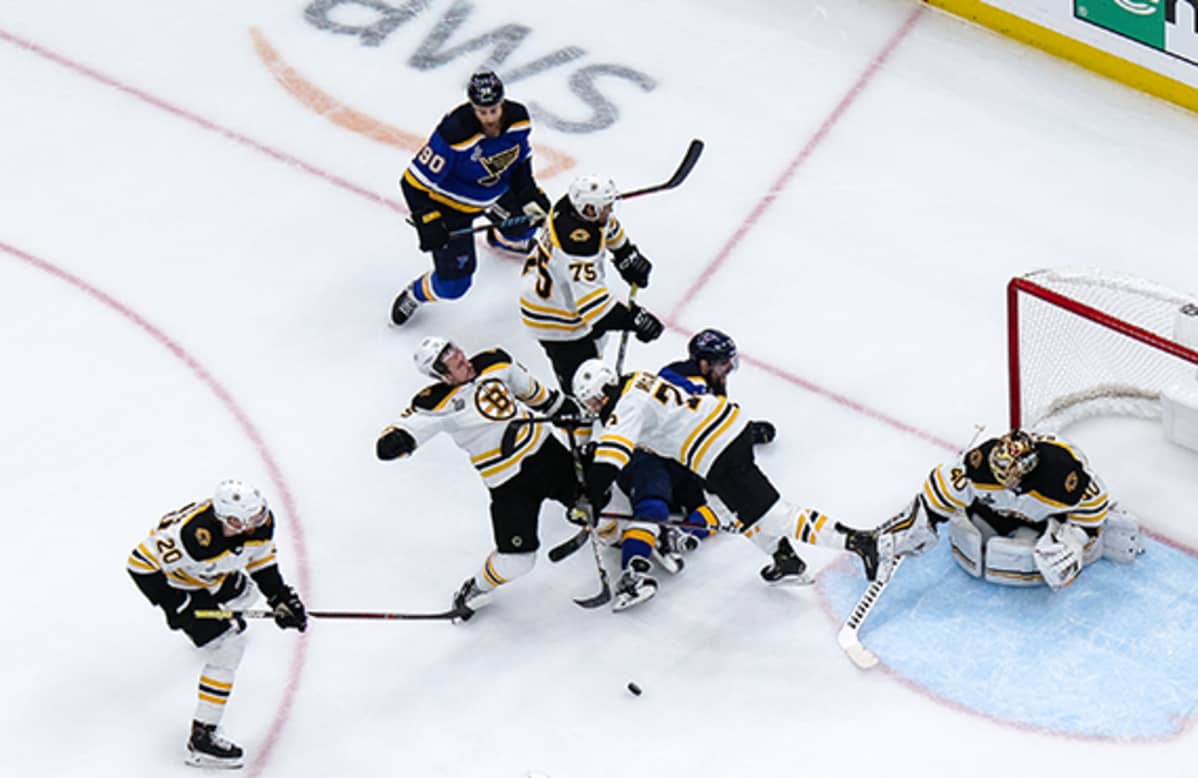 Maalineduspaini Stanley Cupin finaalissa.