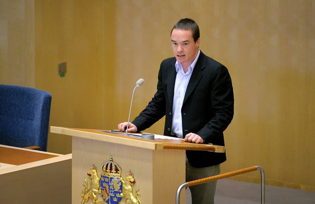 Kent Ekeroth kuvattuna vuonna 2011.