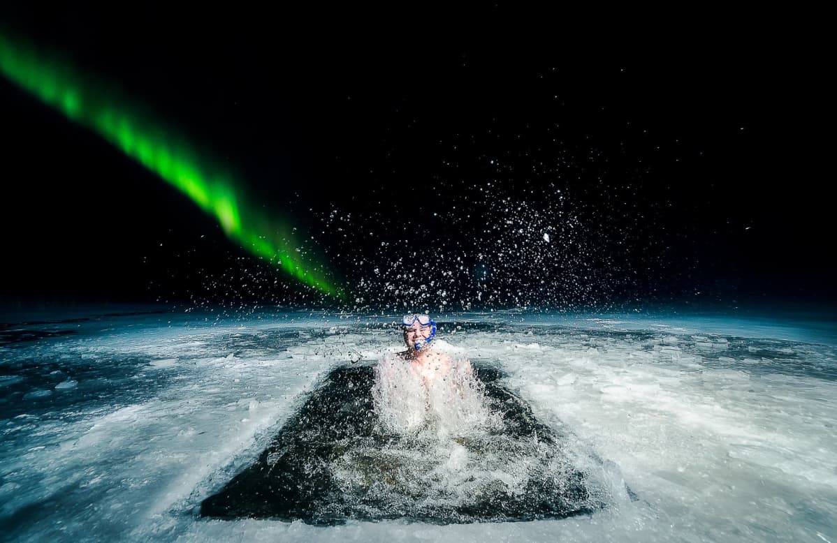 Päivä rannalla.
