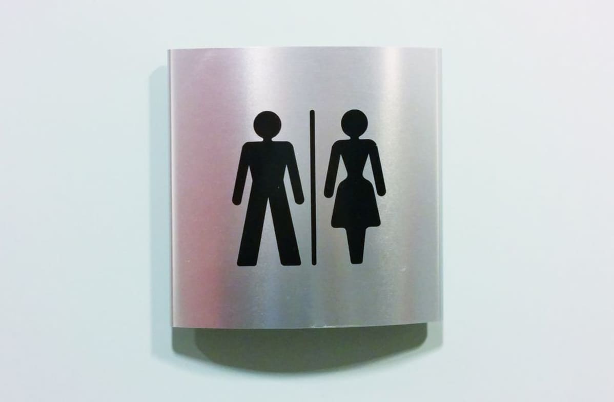 WC-kyltti.
