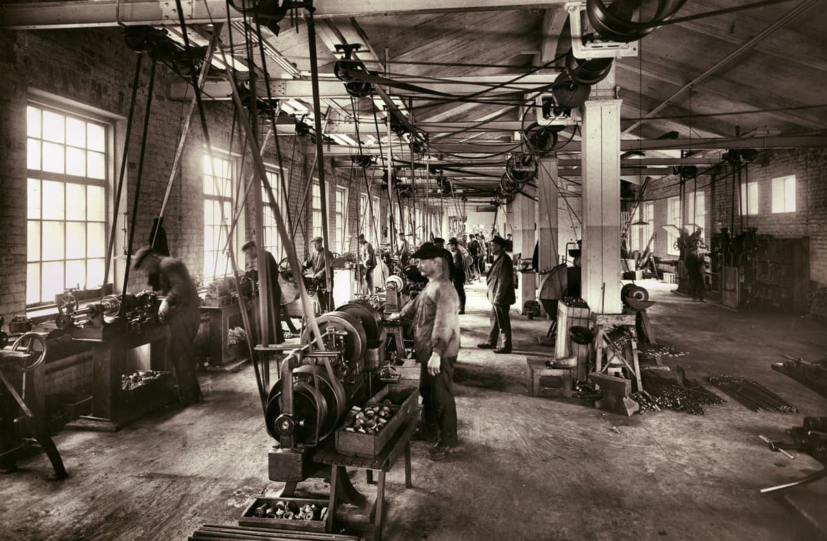 Högforsin konepajaa 1922