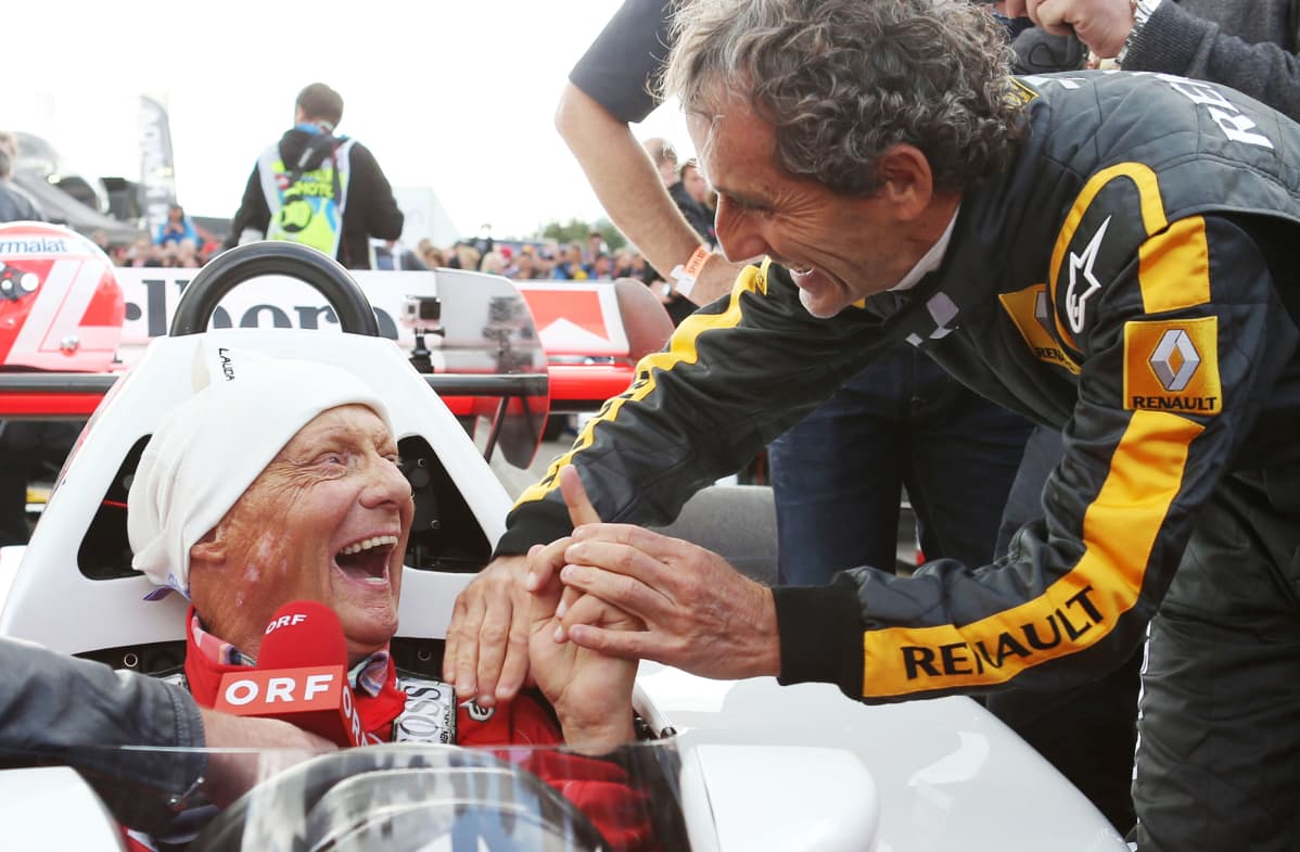 Niki Lauda ja Alain Prost