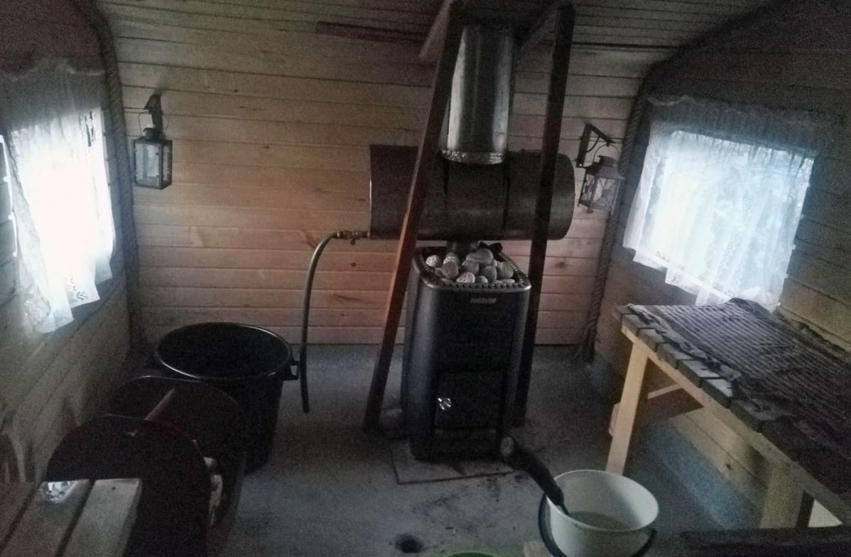 Saunatilat sisältä