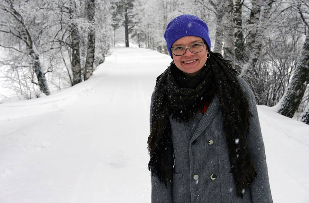 Riikka Keränen asuu nykyisin Ristijärvellä.