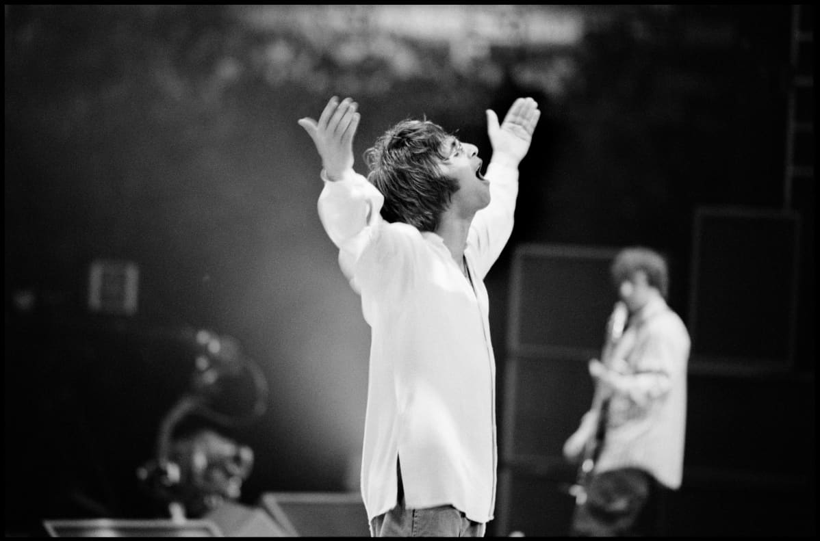 Liam Gallagher på scen