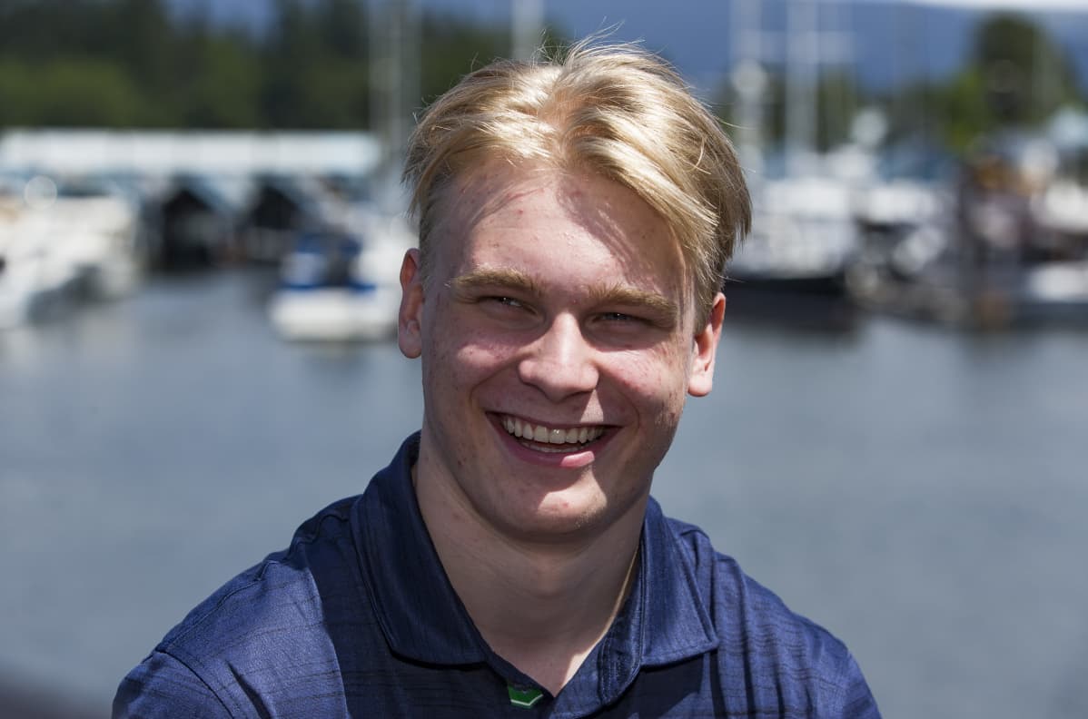 Kaapo Kakko päivää ennen 2019 draftia.