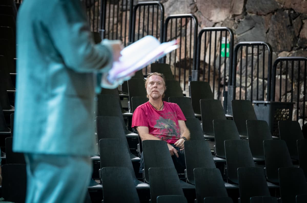 Ryhmäteatterin Elling-näytelmän harjoitukset Suomenlinnassa