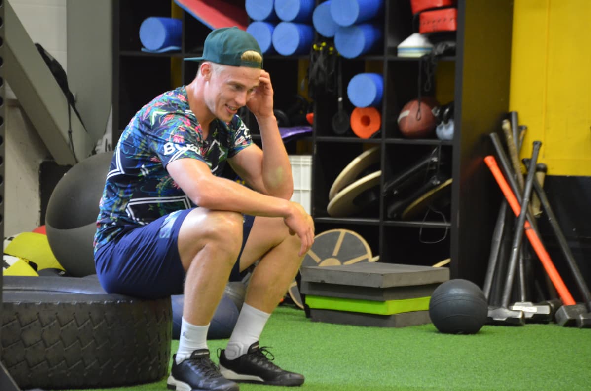 Rasmus Ristolainen kesäharjoituksissa