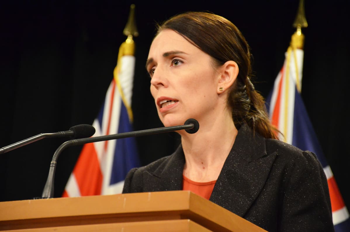 Pääministeri Jacinda Ardern