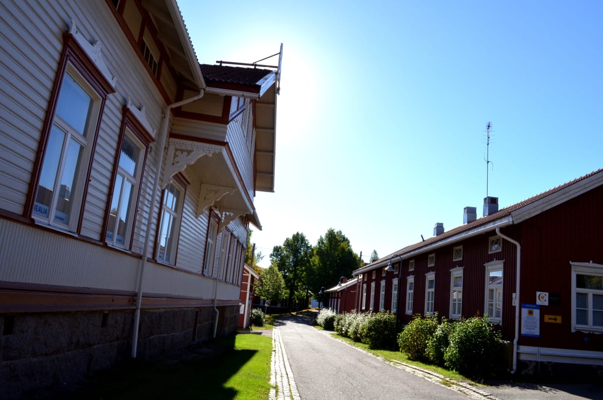 William Ruthin katu Karhulan teollisuuspuiston alueella Kotkassa.