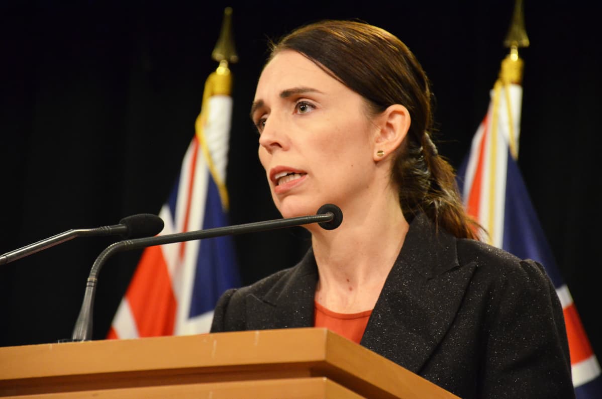 Pääministeri Jacinda Ardern