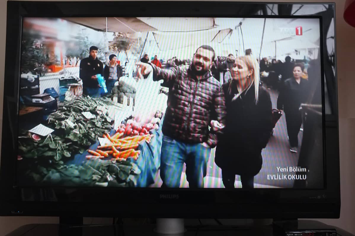 Deittailuohjelma Turkin televisiossa.
