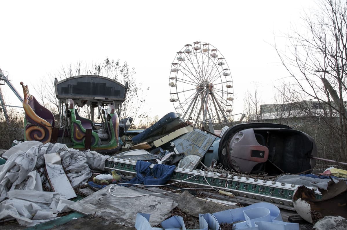 Tältä Six Flags -huvipuistossa näytti vuonna 2015, kymmenen vuotta Katrina-myrskyn jälkeen.