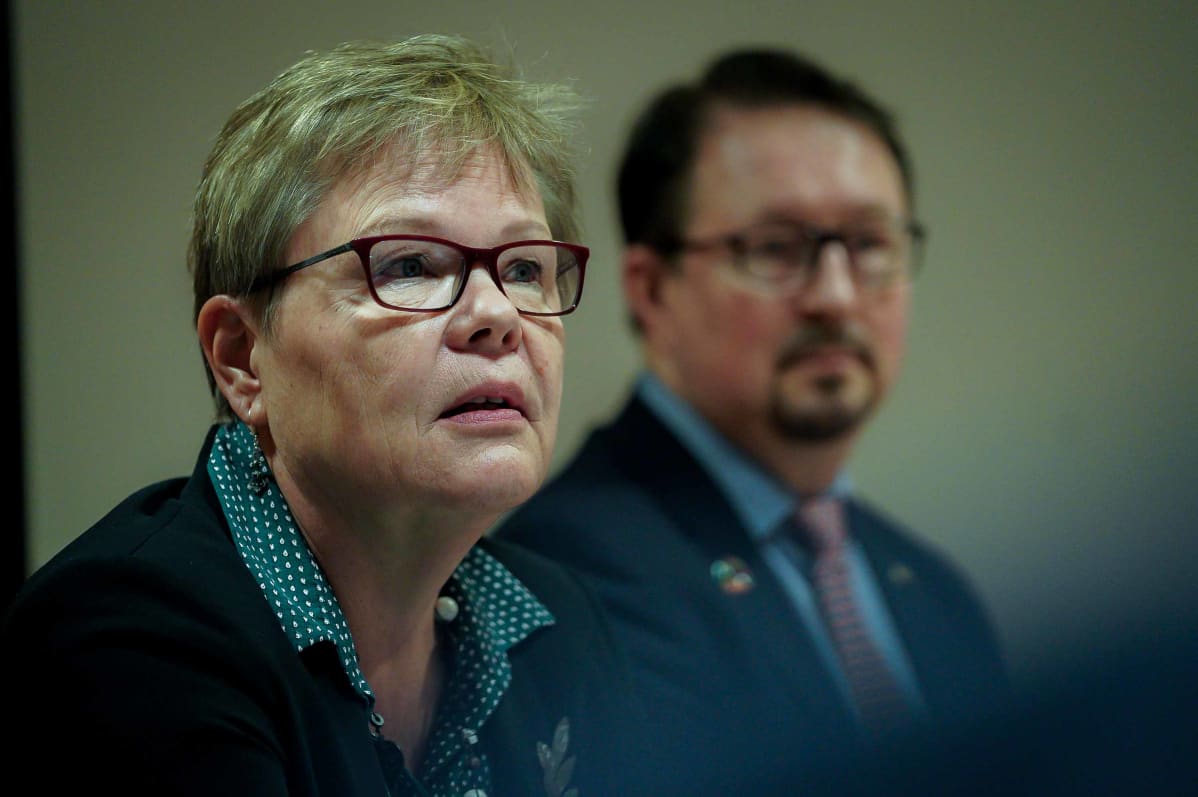Tuija Kumpulainen STM:n infossa