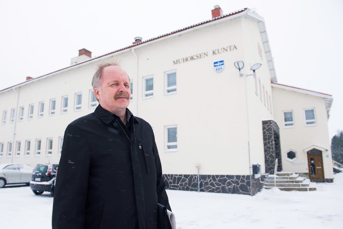 Muhoksen kunnanjohtaja Jukka Syvävirta.