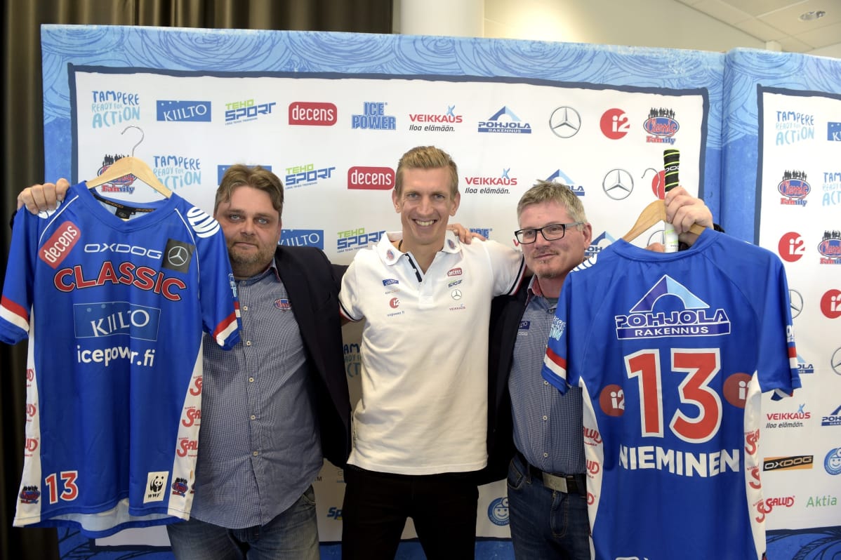 Pasi Peltola ja Jarkko Nieminen.