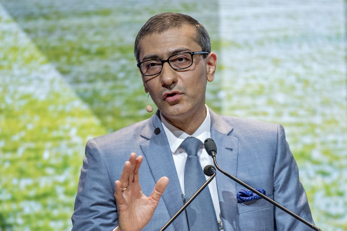 Nokian toimitusjohtaja Rajeev Suri.
