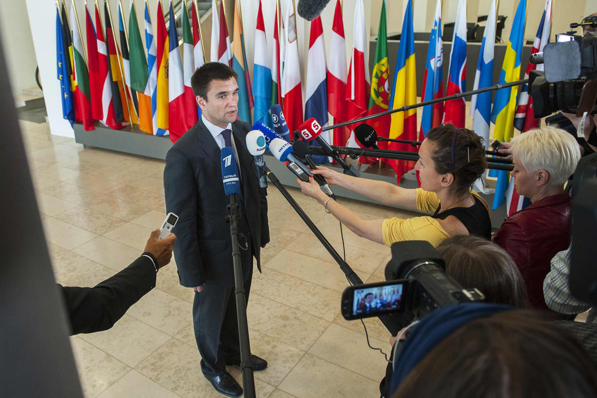 Ukrainan ulkoministeri Pavlo Klimkin