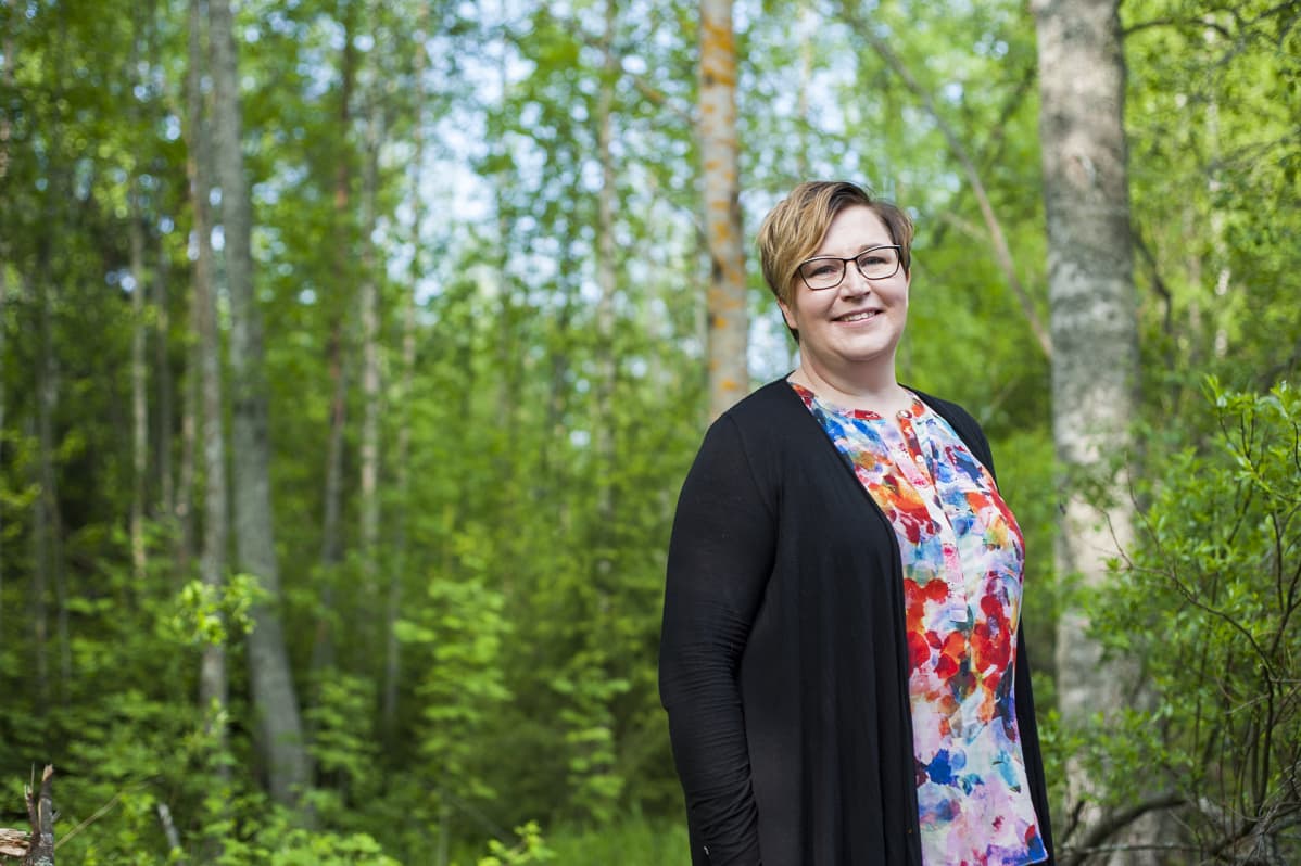 Iisalmelainen metsänomistaja Kati Partanen.