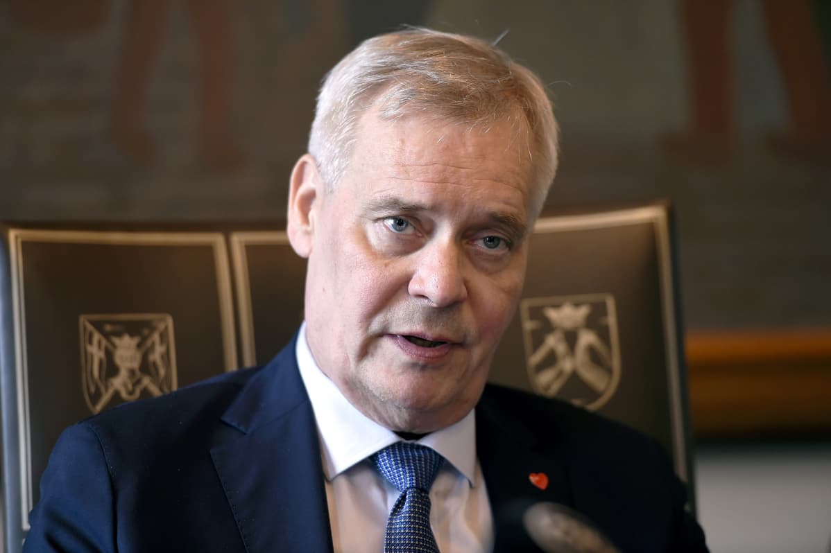 Pääministeri Antti Rinne tiedotustilaisuudessaan Helsingissä 26. kesäkuuta 2019