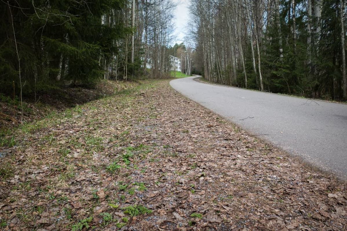 Tesoman murha, reitti Käräjätörmälle