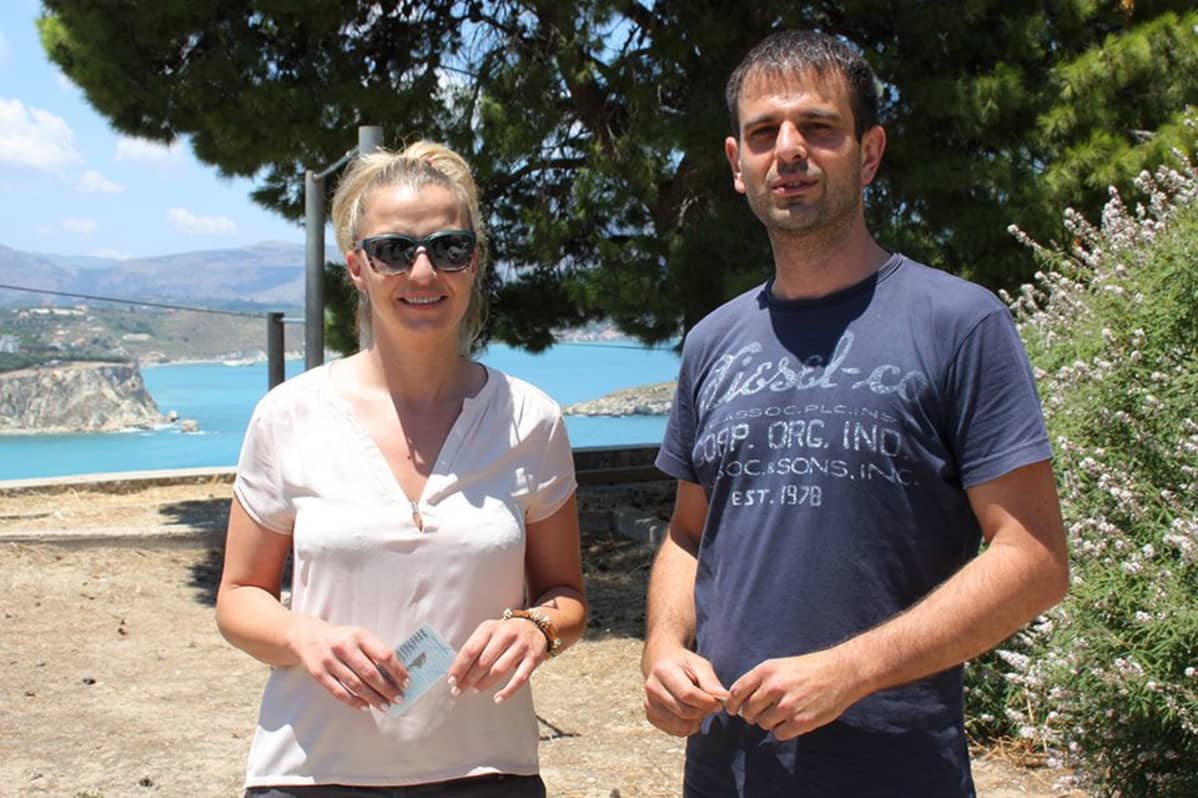 Sotiris Goniotakis ja Fofi Arvelaki.