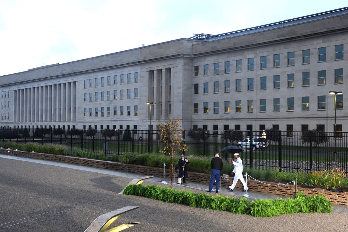 Pentagon rakennus.