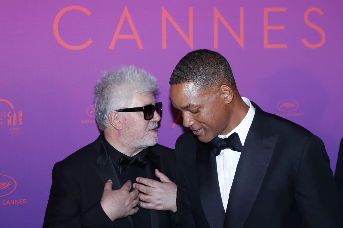 Pedro Almodóvar ja Will Smith.