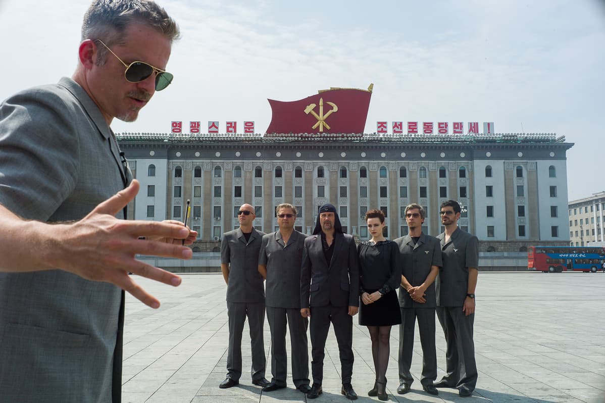 Laibach bändi Pohjois-Koreassa.