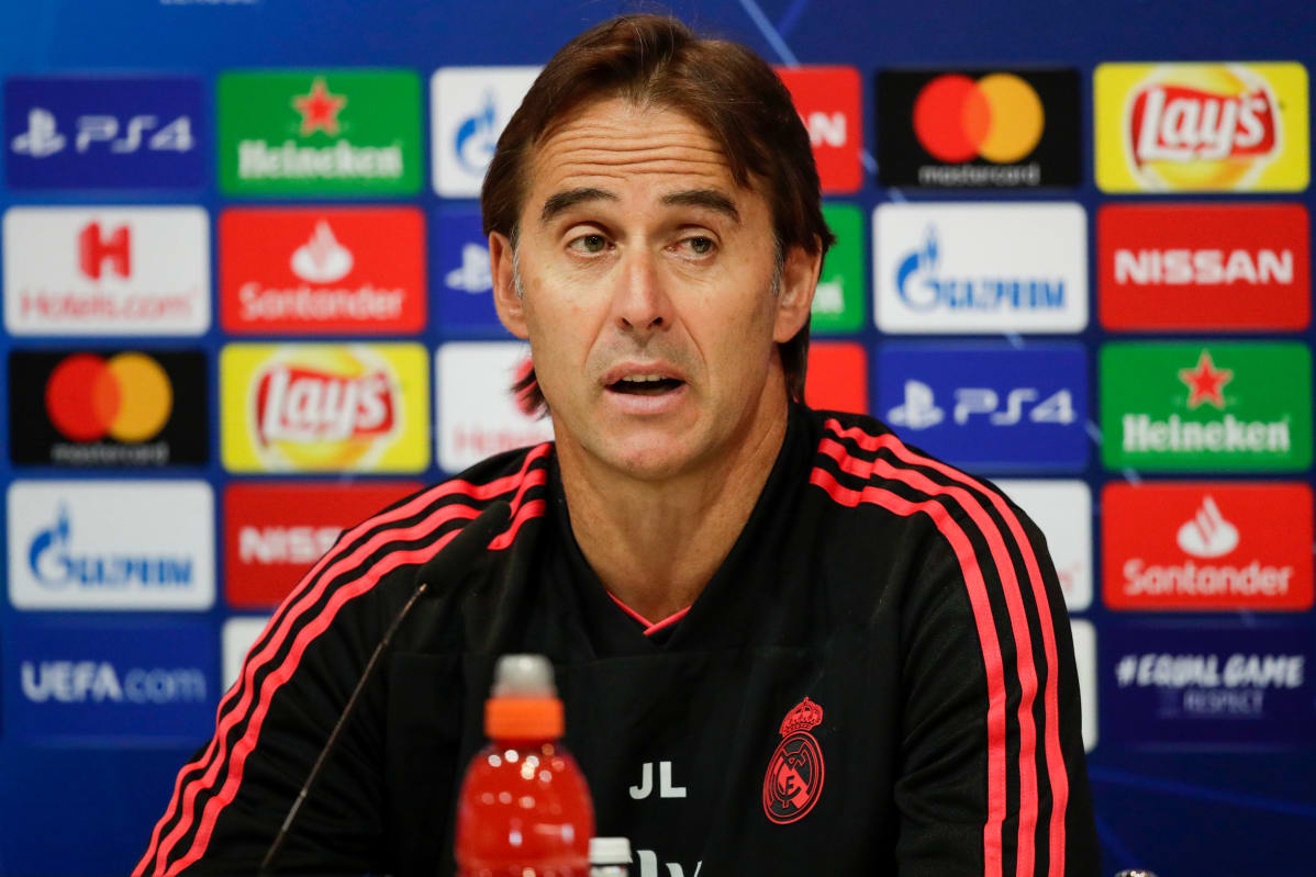 Julen Lopetegui lehdistötilaisuudessa.